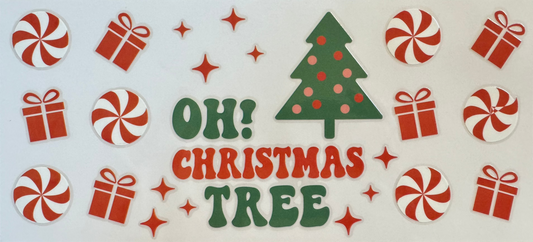 Oh Christmas Tree Decal