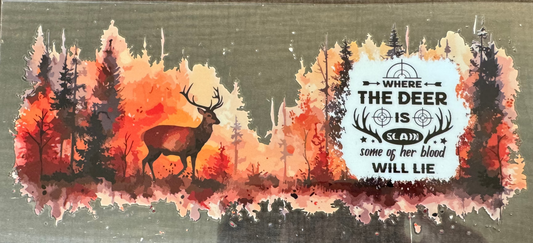 where the deer is slain decal